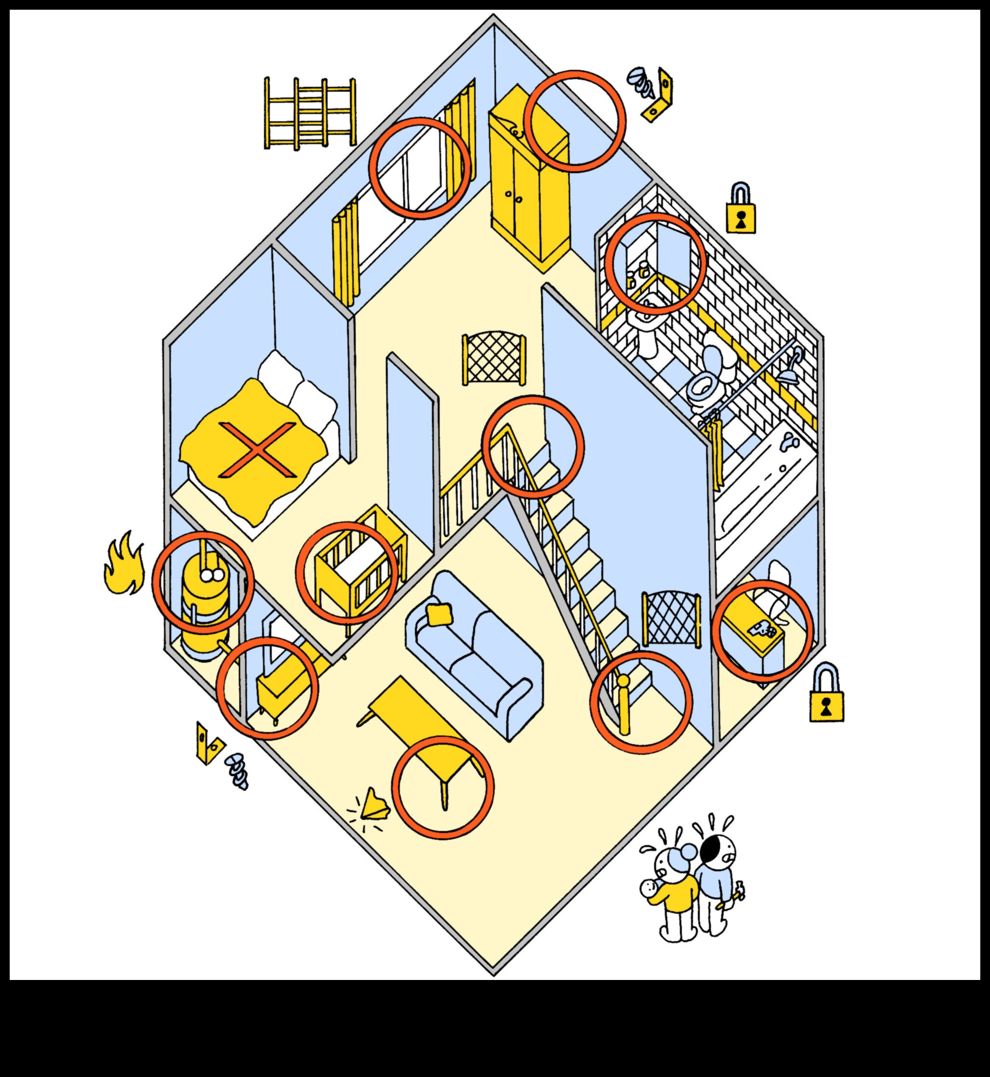 Pamatinformācija par bērnu aizsardzību: izveidojiet drošu patvērumu savam mazajam