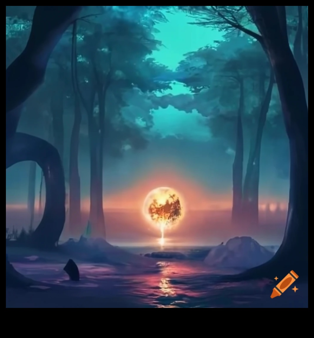 Enchanting Escapes: Navigācija sirreālās ainavās zīmējumos