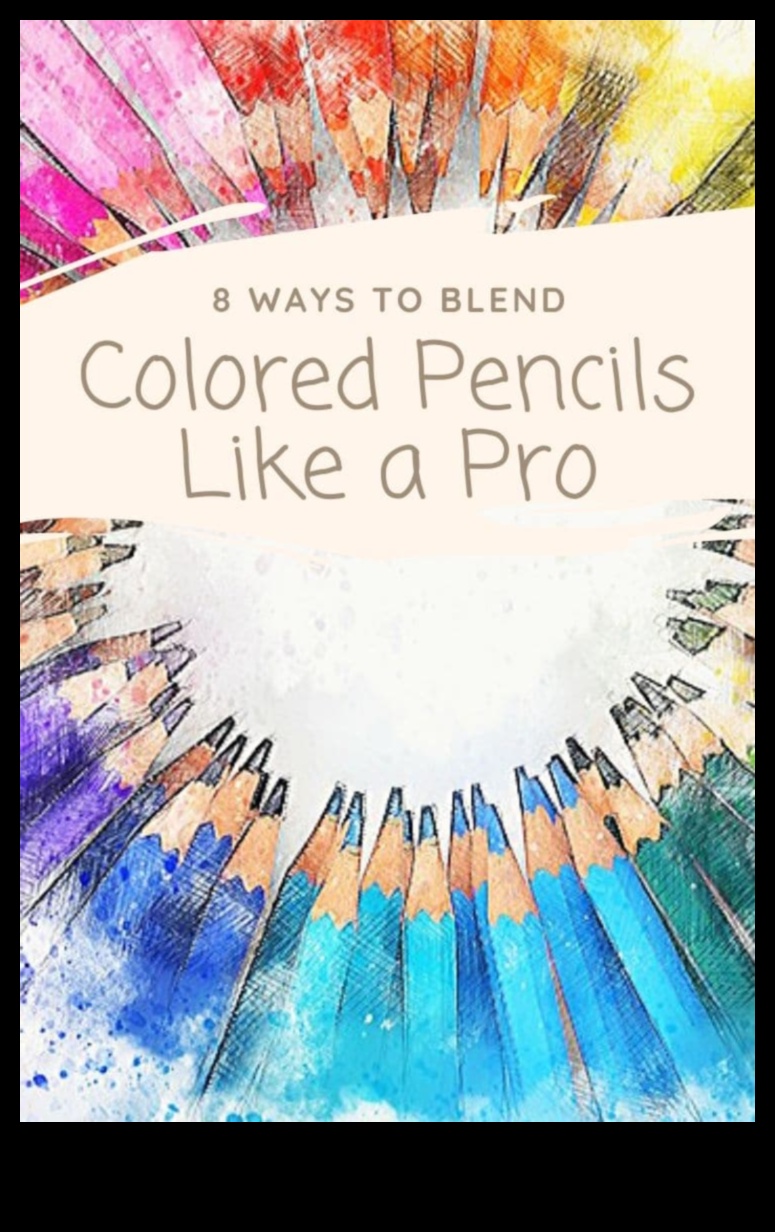 Krāsu sajaukšanas izpēte: nevainojamas pārejas ar zīmuli