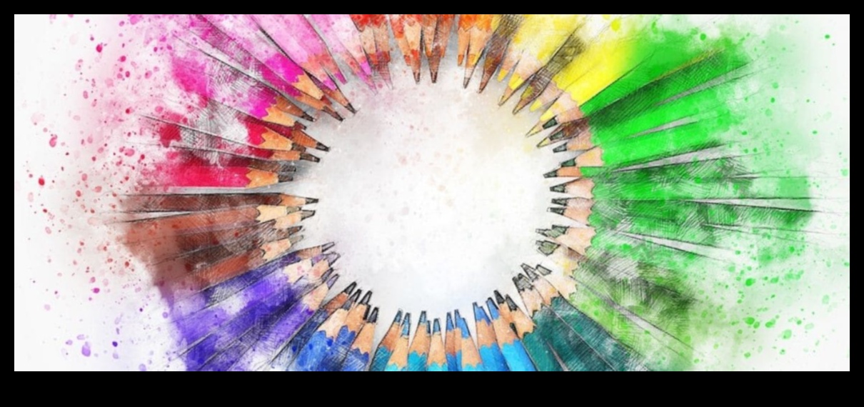 Krāsu sajaukšanas izpēte: nevainojamas pārejas ar zīmuli