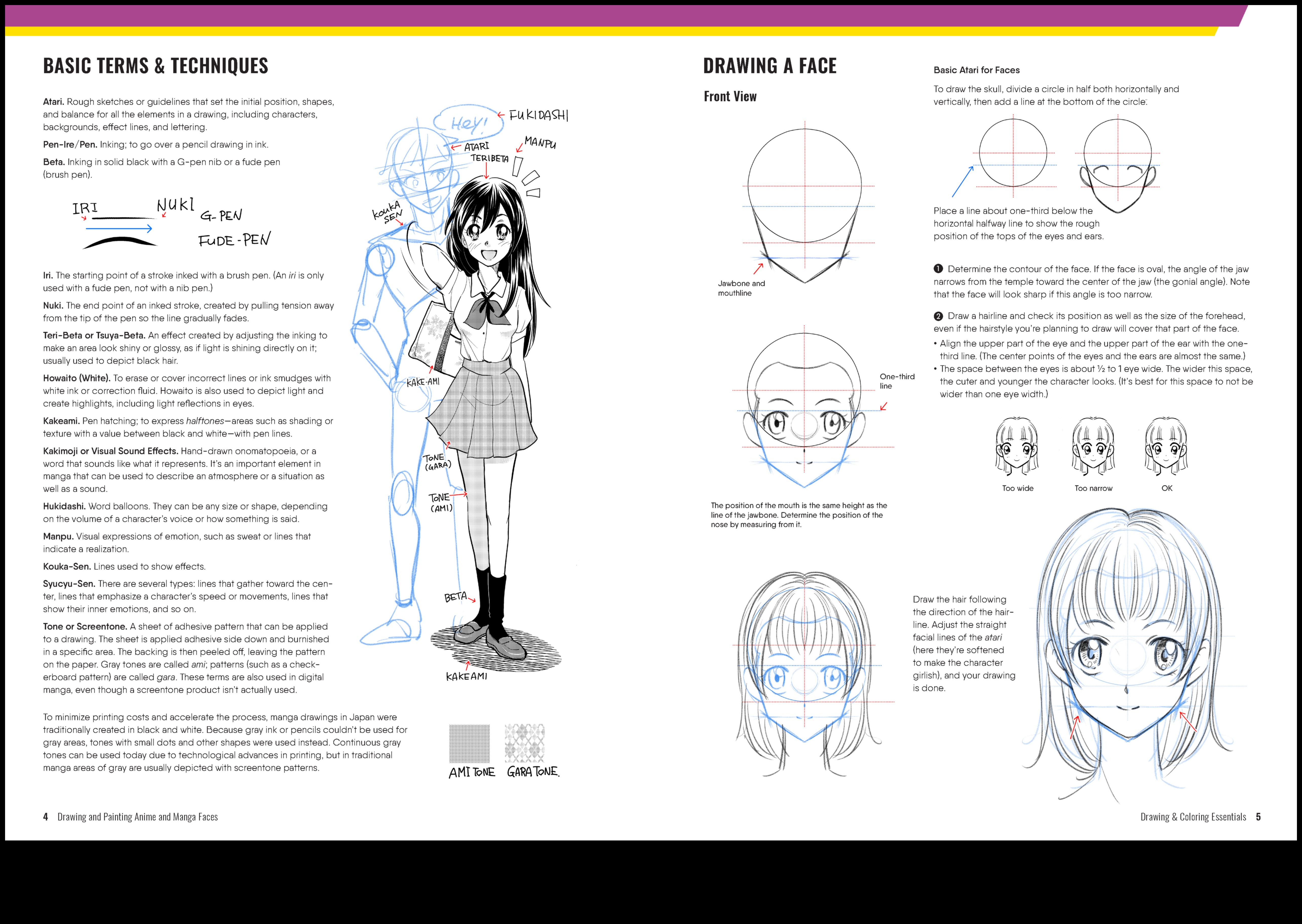 Dinamiskā tinti: izveidojiet pārsteidzošas mangas un anime līnijas