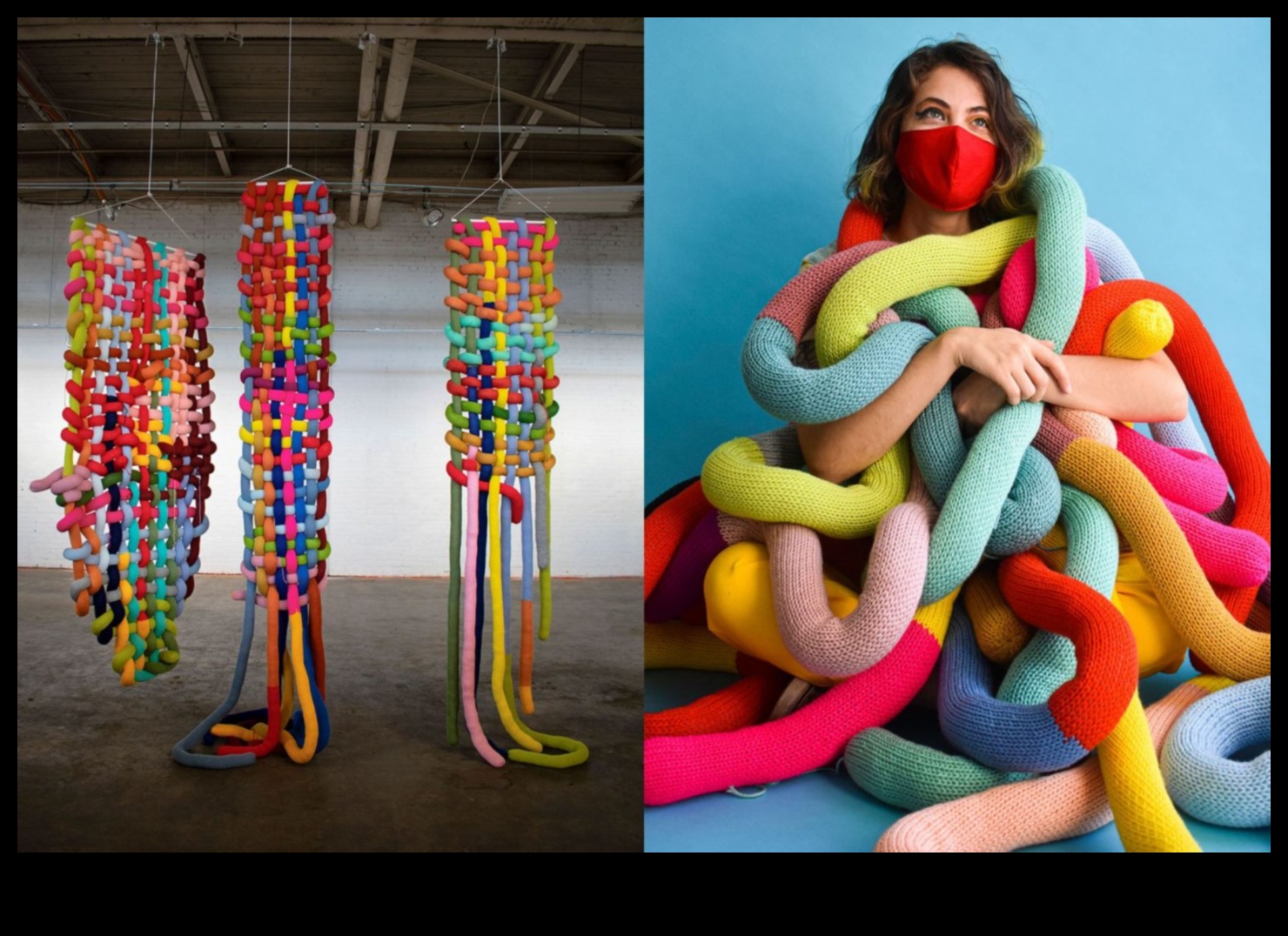 Aušanas veidošanas paņēmieni: tekstilmākslas veidošana ar diegiem