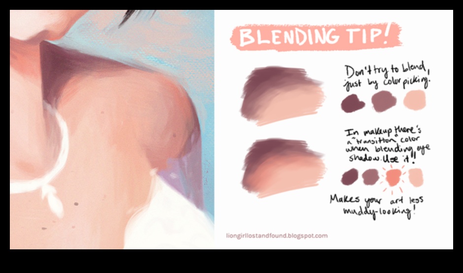 Blending Brillance: nevainojamu pāreju sasniegšana digitālajos zīmējumos