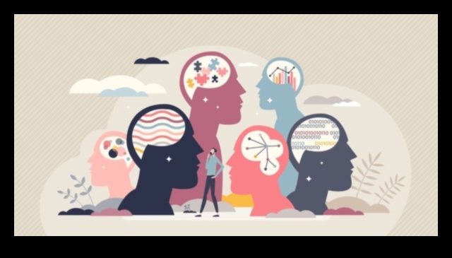 Krāsaini varoņi: personību daudzveidības ilustrācija