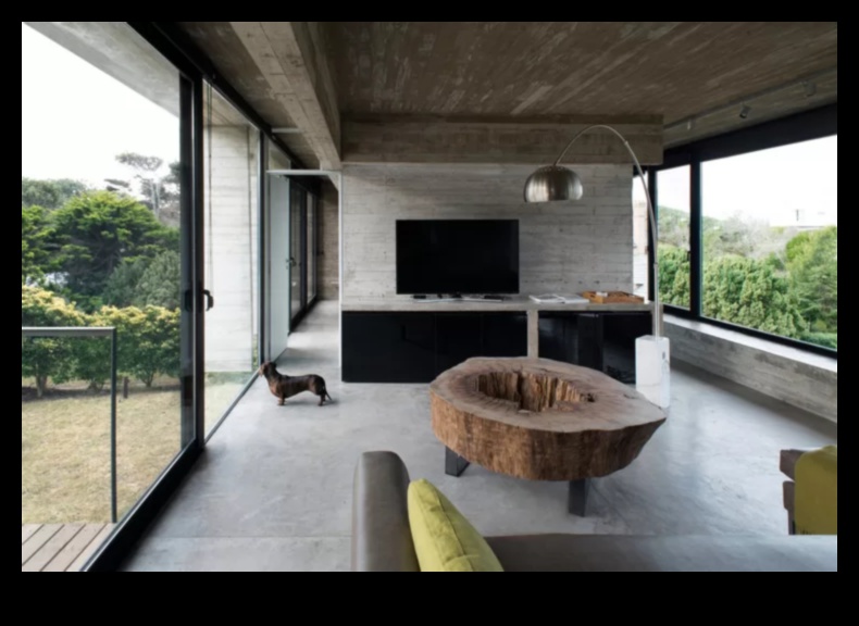 Vai varat ieteikt veidus, kā iekļaut betonu minimālisma dekorā?