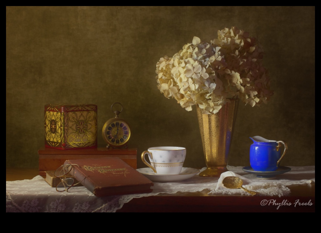 Klusas pārdomas: klusās dabas mirkļu izteikšana