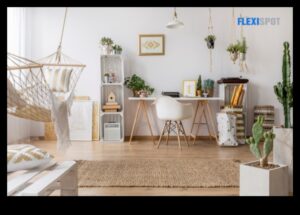 Vai varat ieteikt Boho biroja dekoru idejas mājas birojam ar globālu pieskārienu?