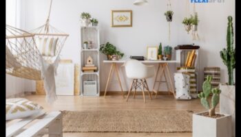 Vai varat ieteikt Boho biroja dekoru idejas mājas birojam ar globālu pieskārienu?