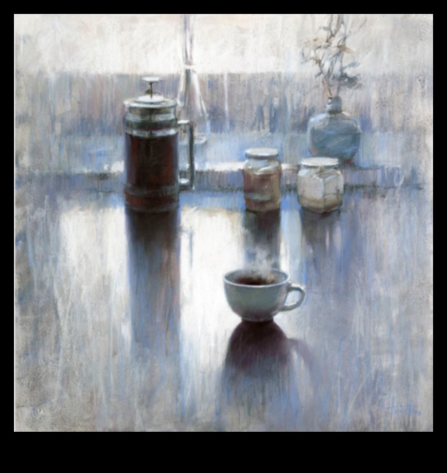 Klusas pārdomas: klusās dabas mirkļu izteikšana