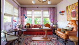 Kā savā interjerā iekļaut krāsainus akcentus