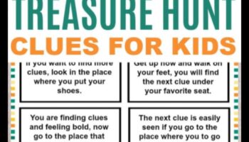 Dārgumu medības bērniem — piedzīvojumu veidošana un radošums