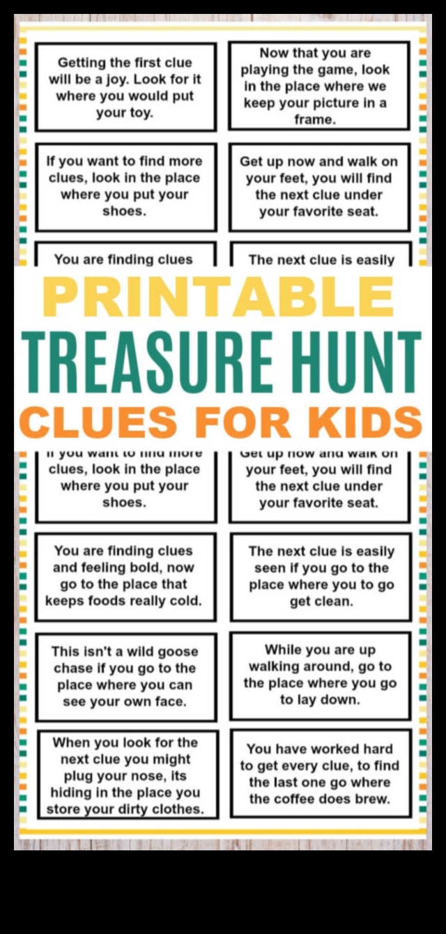 Dārgumu medības bērniem — piedzīvojumu veidošana un radošums