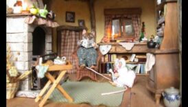 Peļu muiža: DIY miniatūras mājas maziem grauzējiem